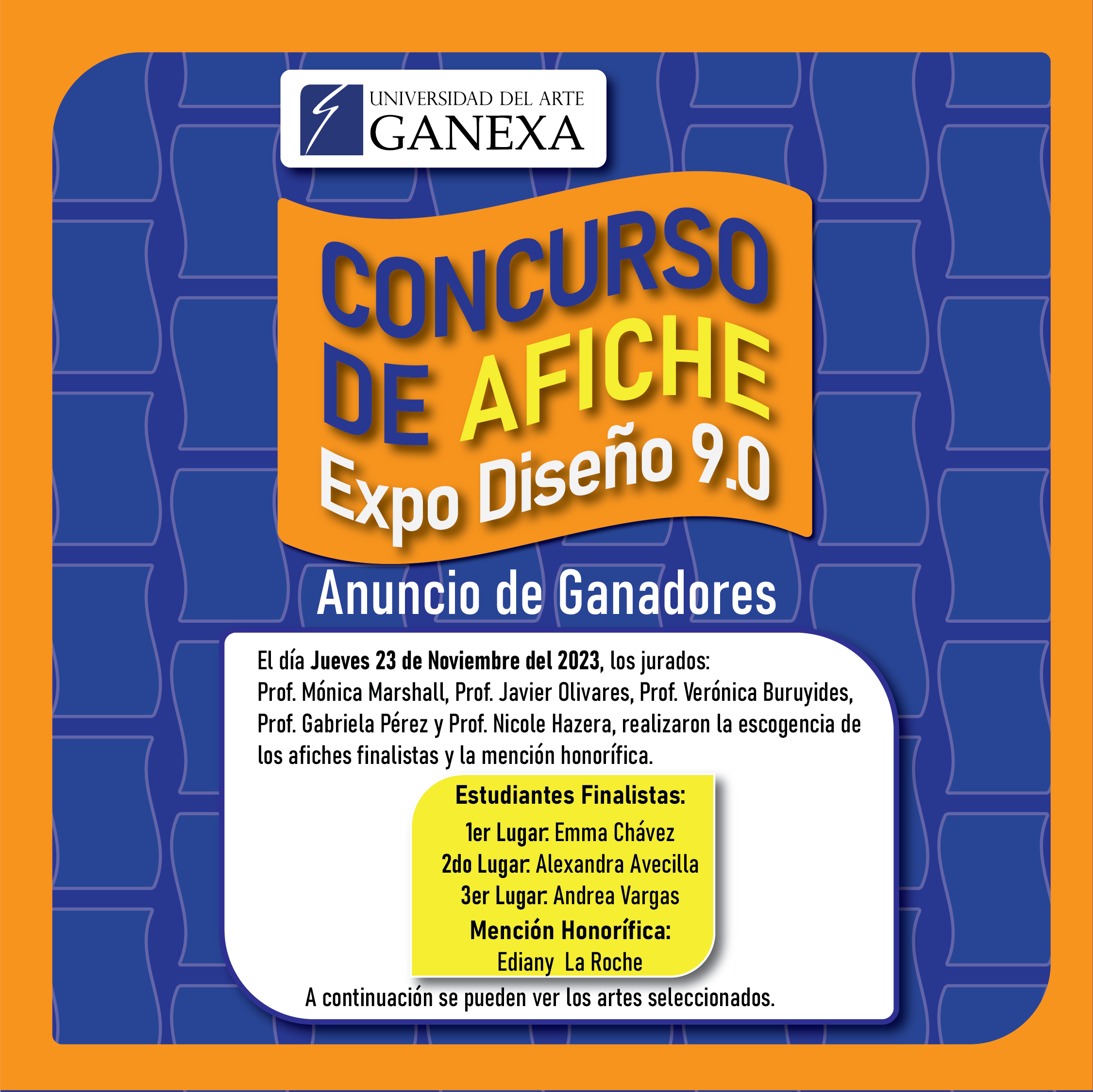 Concurso Afiche Expo Diseño 9.0 – dic 2023